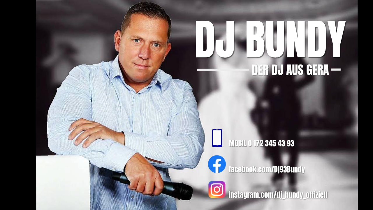 DJ BUNDY Startbild Homepage